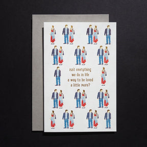 Letterpress Love Card