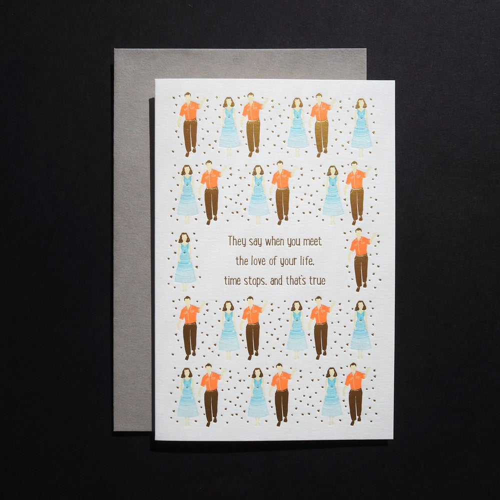 Letterpress Love Card