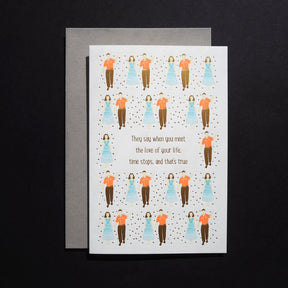 Letterpress Love Card