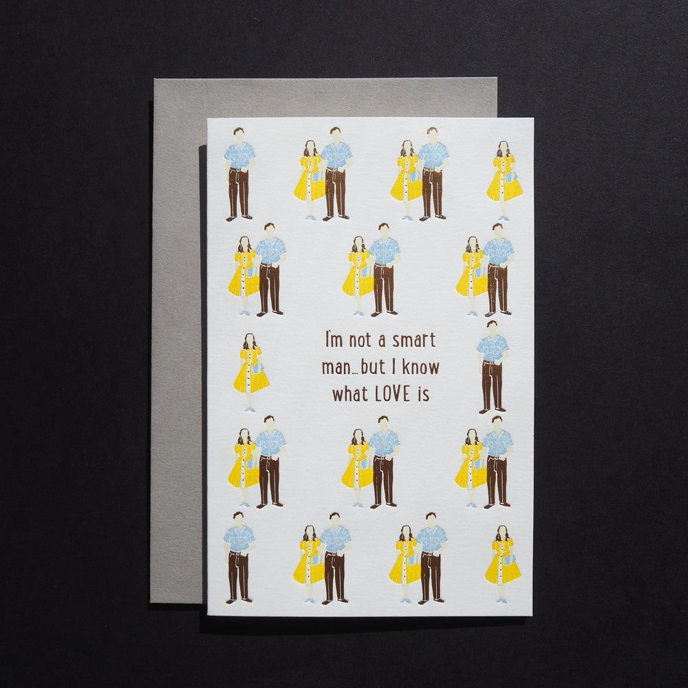 Letterpress Love Card