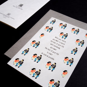 Letterpress Love Card