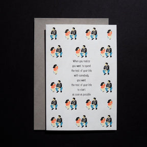 Letterpress Love Card