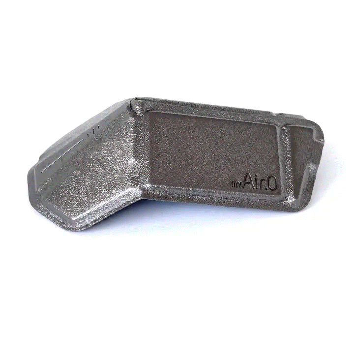 OriMouse Foldable Bluetooth Mouse, Titanium