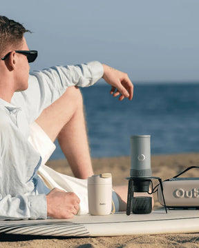 Mino Portable Electric Espresso Machine, Canyon Green