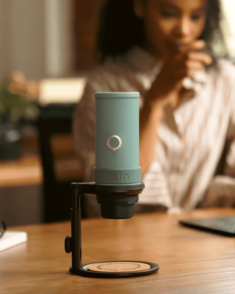 Mino Portable Electric Espresso Machine, Canyon Green