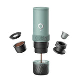 Mino Portable Electric Espresso Machine, Canyon Green