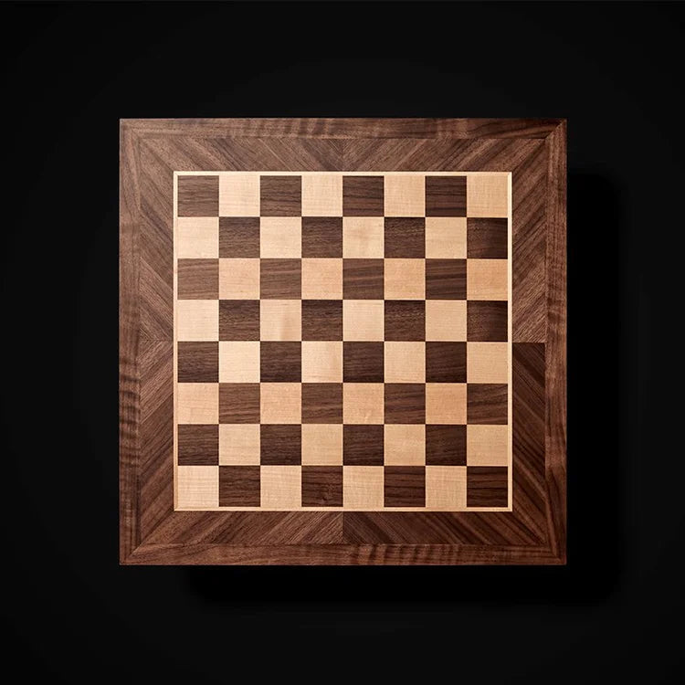 PHANTOM Wireless Minimal Smart Chessboard, Dark Walnut