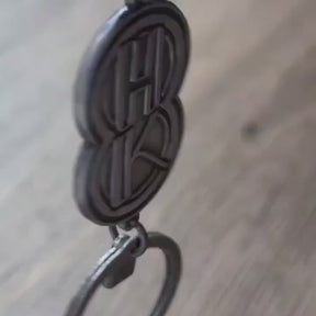 Hong Kong Metal Keychain