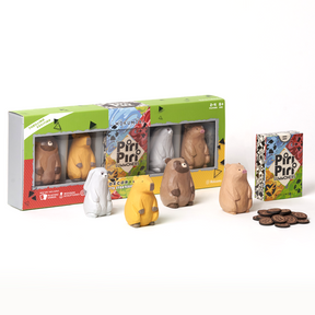 Piri Piri Summoners - Handcrafted Wooden Meeple Strategy Game