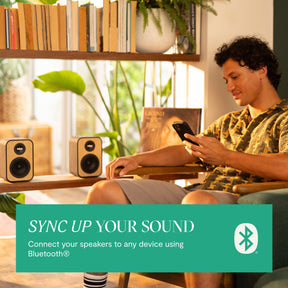 Uplift Bookshelf Bluetooth Speakers