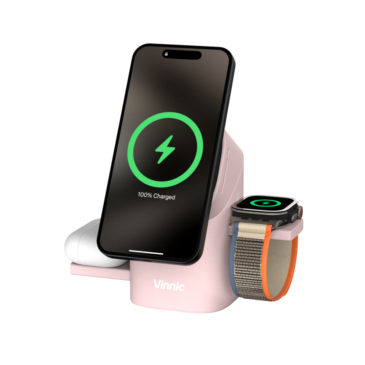 OWL PEAK2 3-IN-1 Magnetic Wireless Charger
