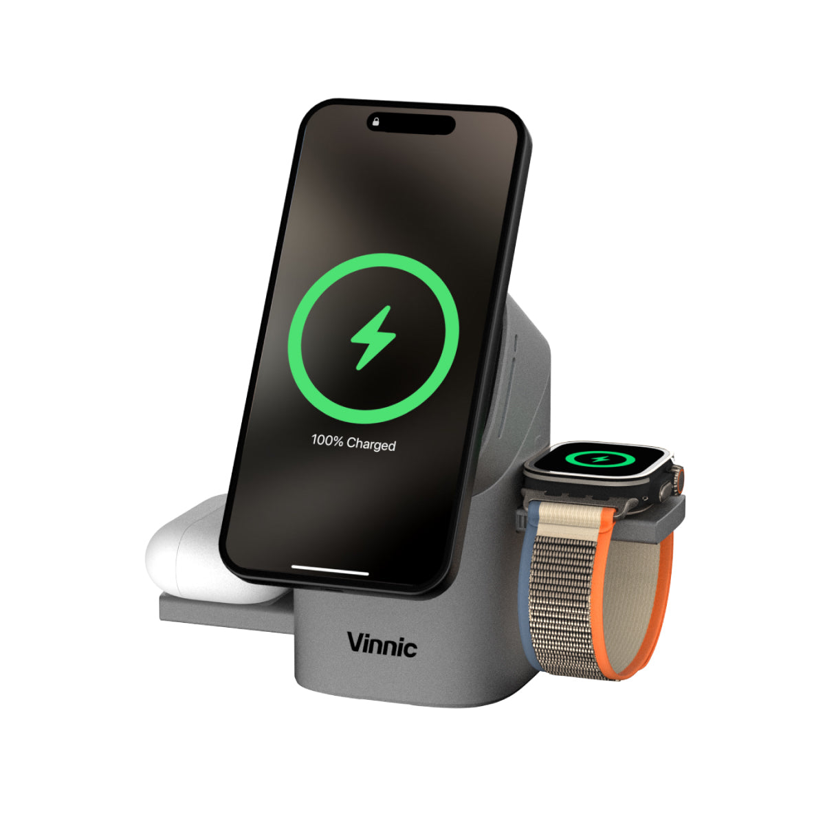 OWL PEAK2 3-IN-1 Magnetic Wireless Charger
