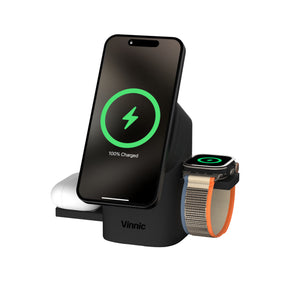 OWL PEAK2 3-IN-1 Magnetic Wireless Charger