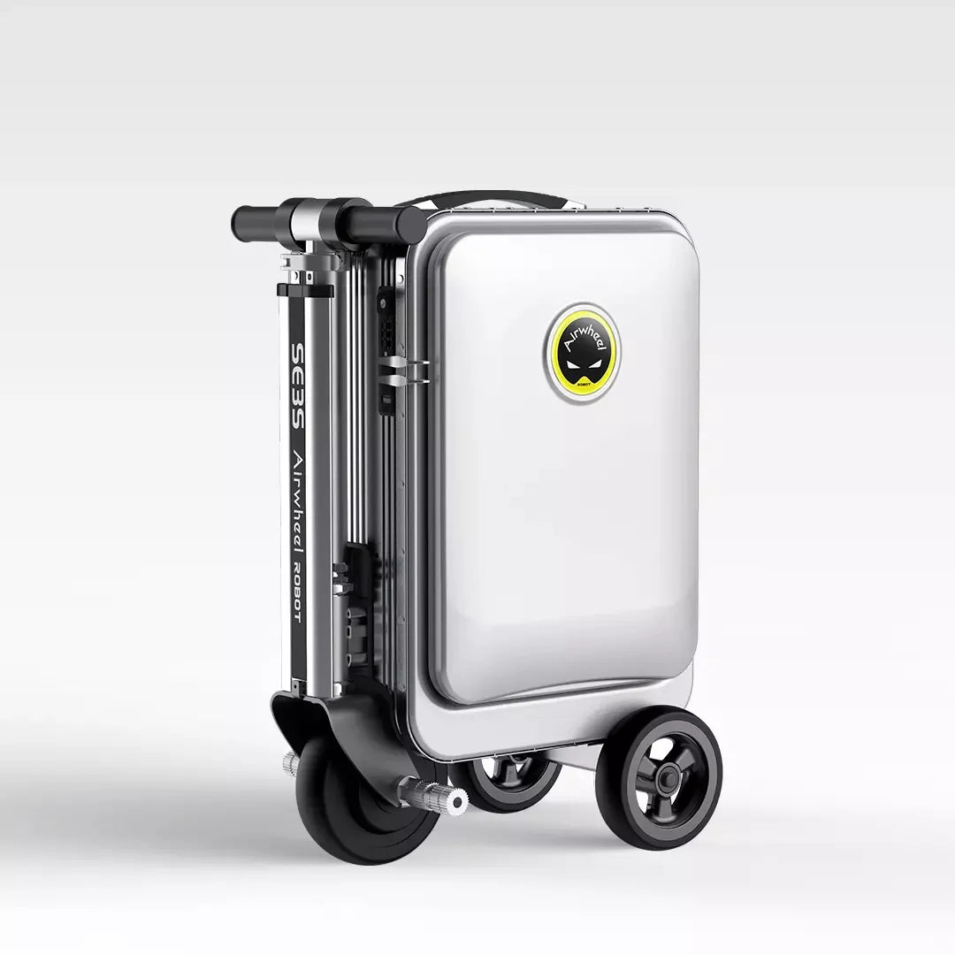 Airwheel SE3S Boardable Smart Riding Suitcase, Silver