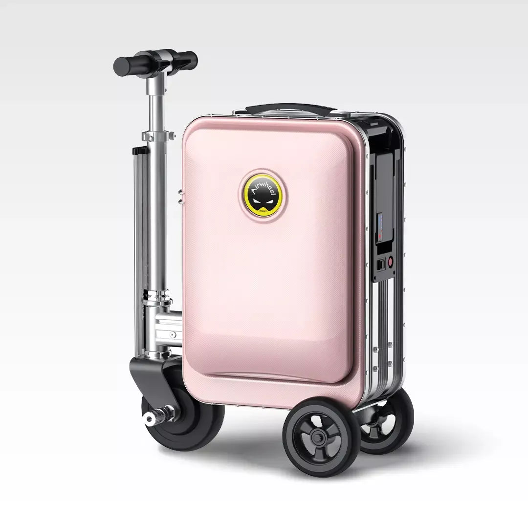 Airwheel SE3S Boardable Smart Riding Suitcase, Pink