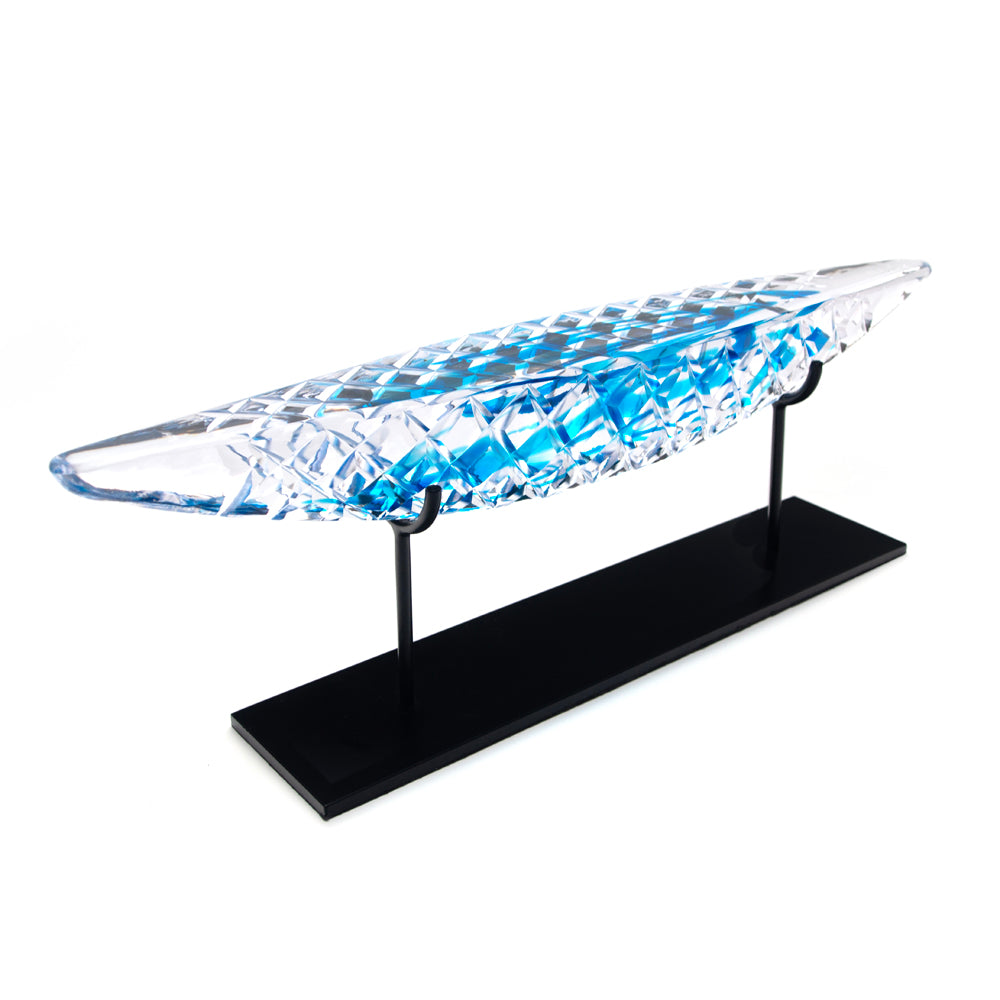 Water Arc Handblown Glass Sculpture | AEfolio - Wake Concept Store  