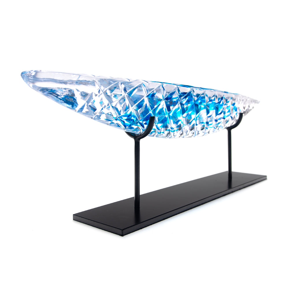 Water Arc Handblown Glass Sculpture | AEfolio - Wake Concept Store  