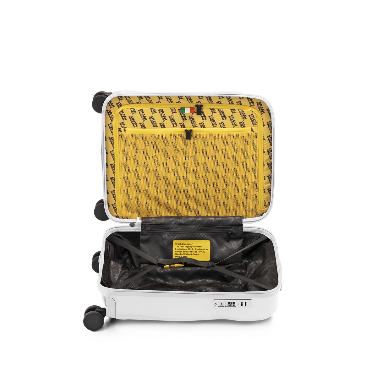 Icon Tone on Tone, Cabin 4 Wheels Suitcase | Crash Baggage - Wake Concept Store  