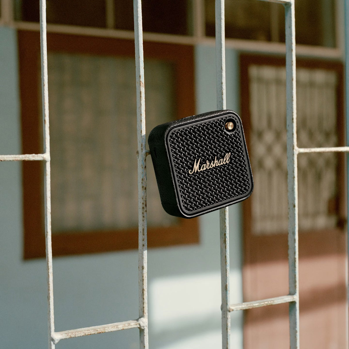 WILLEN II Portable Speaker, Black and Brass