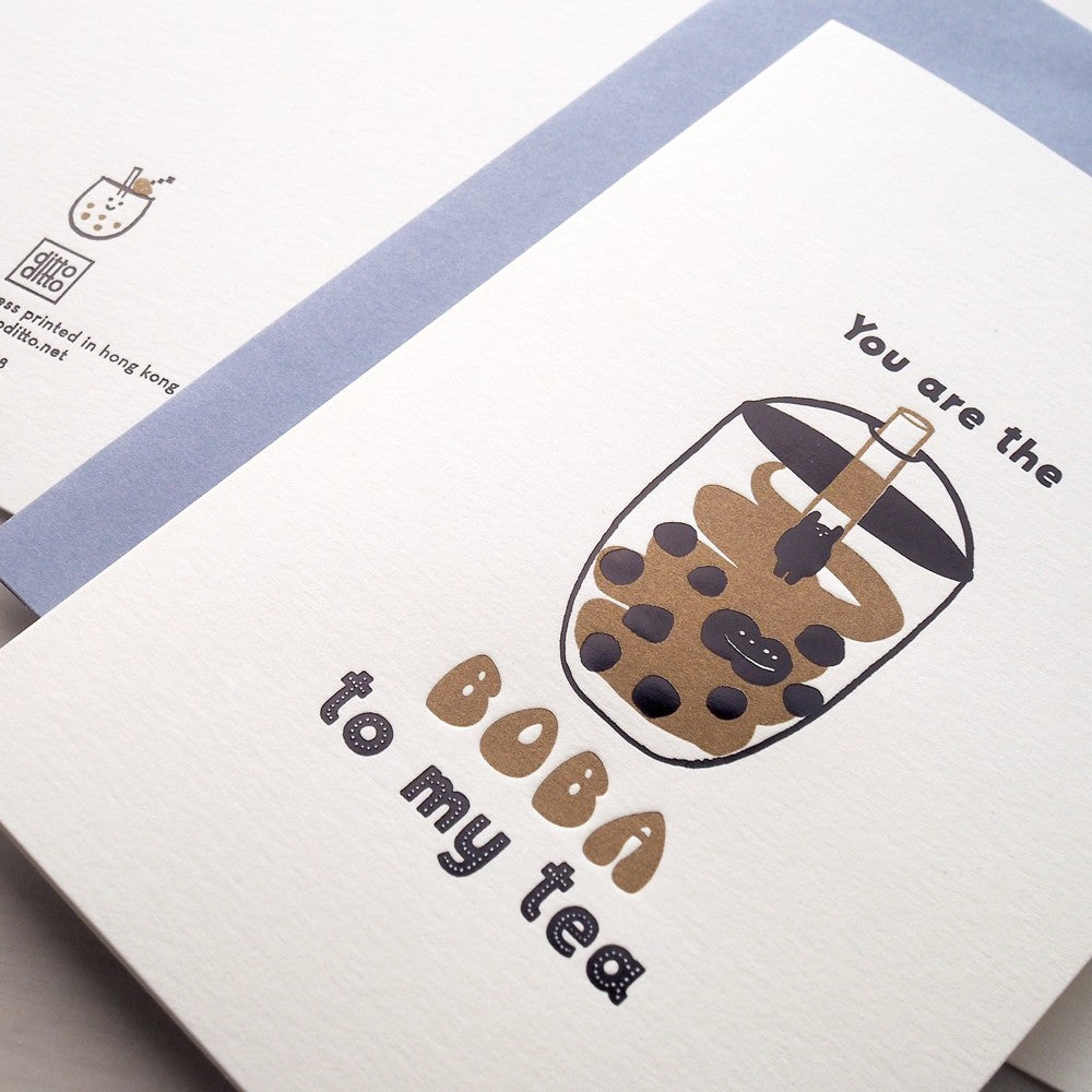 Letterpress Love Card