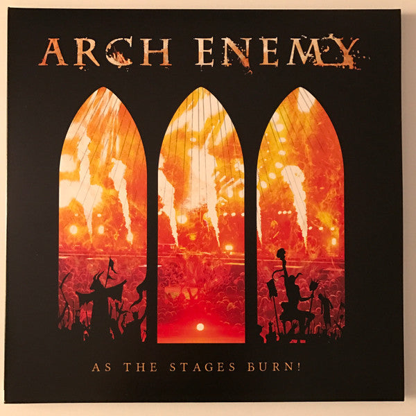 Arch Enemy : As The Stages Burn! (2xLP, Album, Tra + DVD-V + Ltd)