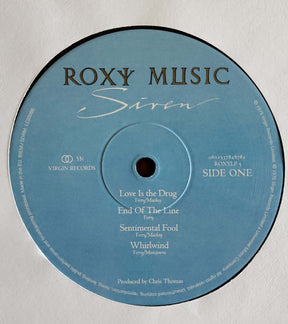 Roxy Music : Siren (LP, Album, RE, RP, Hal)