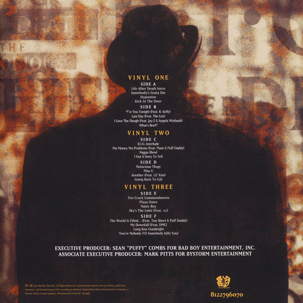 Notorious B.I.G. : Life After Death (3x12", Album, RE)