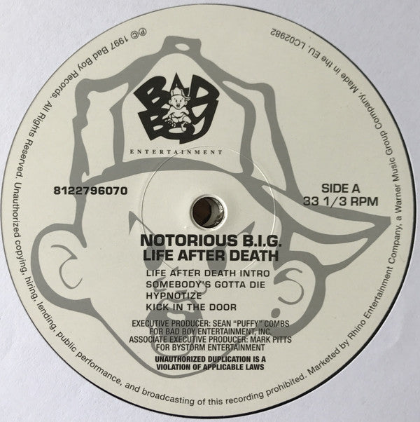 Notorious B.I.G. : Life After Death (3x12", Album, RE)