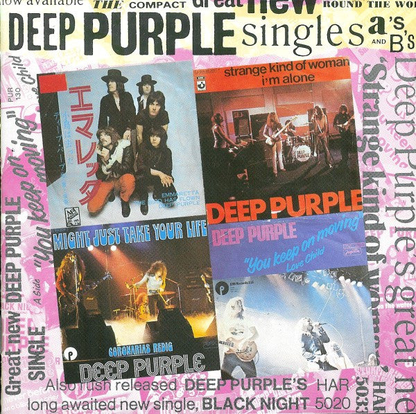 Deep Purple : Singles A's & B's (CD, Comp, RE)