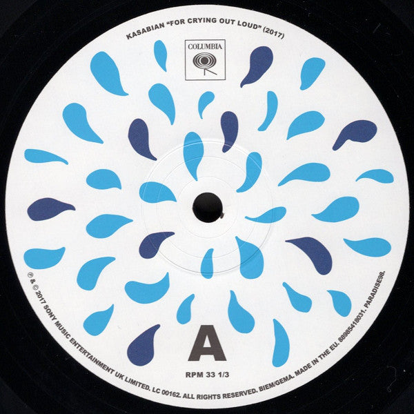 Kasabian : For Crying Out Loud (2017) (LP, Album, 180 + CD, Album)