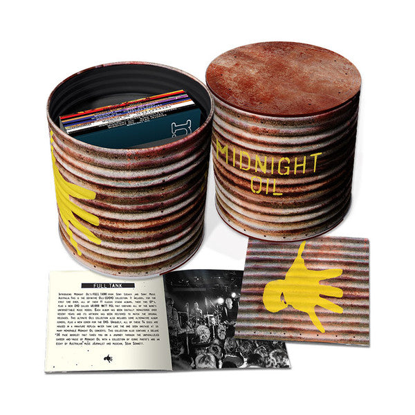 Midnight Oil : Full Tank (Box, Ltd + 11xCD, Album, RE, RM + 2xCD, EP, RE, RM)