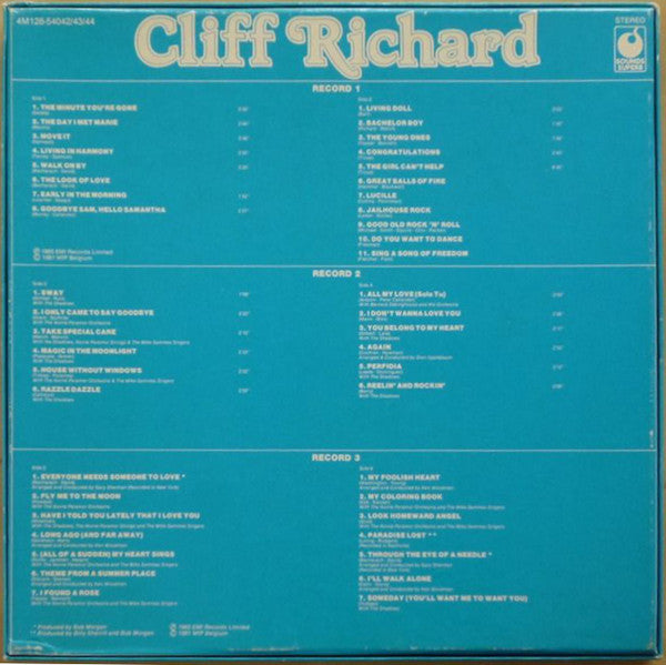 Cliff Richard : Cliff Richard (3xLP, Comp + Box)