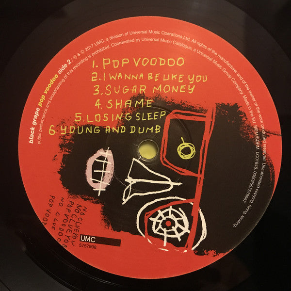 Black Grape : Pop Voodoo (LP, Album, Gat)