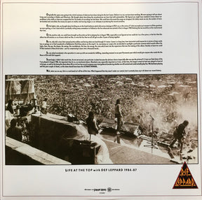 Def Leppard : Hysteria (2xLP, Album, RE, RM, 180)