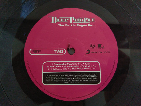 Deep Purple : The Battle Rages On... (LP, RE, RM, 180)