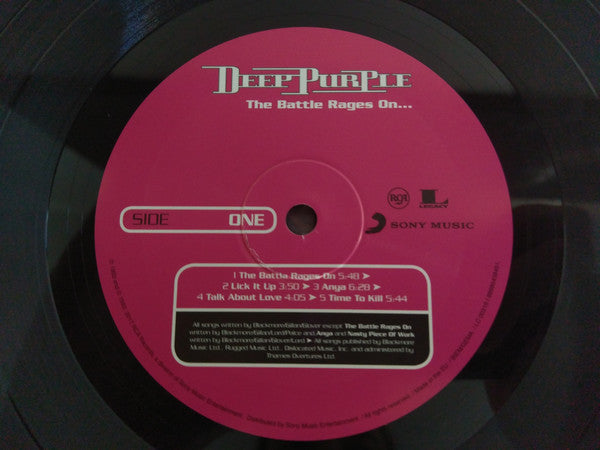 Deep Purple : The Battle Rages On... (LP, RE, RM, 180)