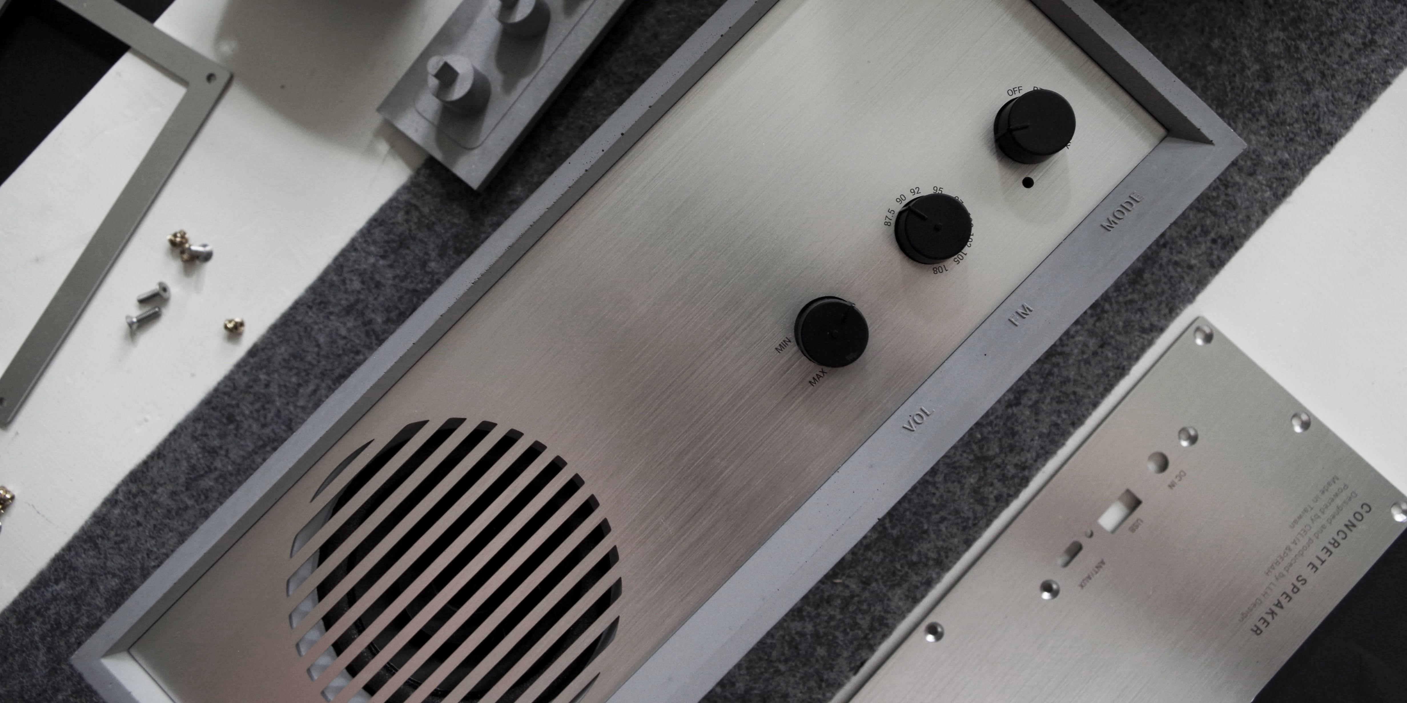 0 Concrete Speaker | LLH Design - Wake Concept Store  
