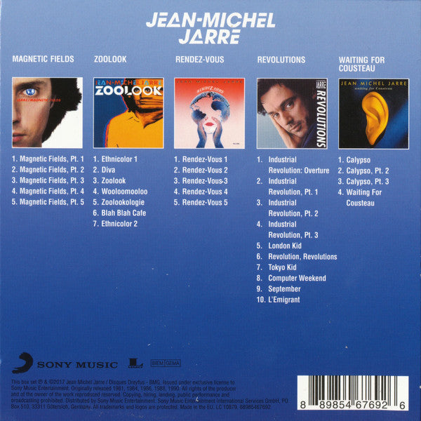 Jean-Michel Jarre : Original Album Classics (Box, Comp + CD, Album, RE, RM + CD, Album, RE, RM )