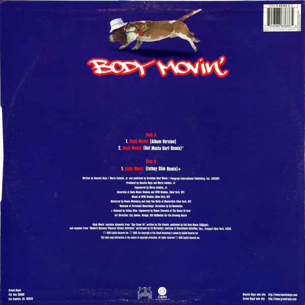 Beastie Boys : Body Movin' (12")