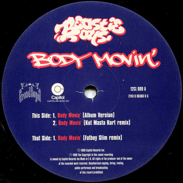 Beastie Boys : Body Movin' (12")