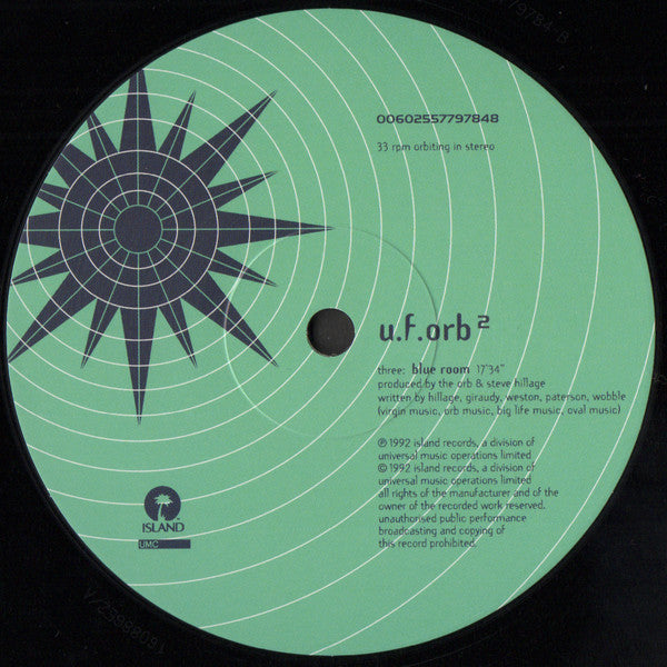 The Orb : U.F.Orb (2xLP, Album, RE, 180)