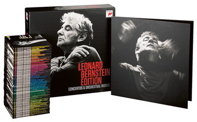 Leonard Bernstein : Leonard Bernstein Edition - Concertos & Orchestral Works (80xCD, Mono, Ltd + Box, Comp)