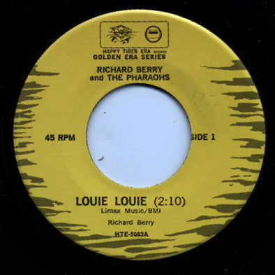 Richard Berry And The Pharaohs (3) : Louie Louie / Rock Rock Rock (7", Single, RE)