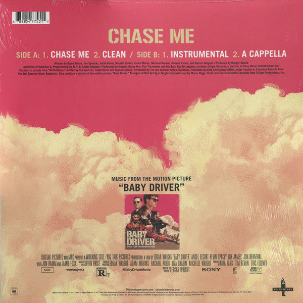 Danger Mouse Featuring Run The Jewels & Big Boi : Chase Me (12")