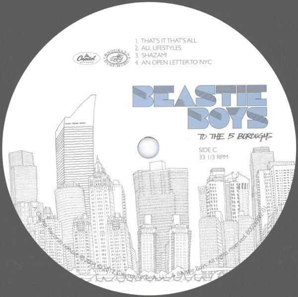 Beastie Boys : To The 5 Boroughs (2xLP, Album, RE, Gat)