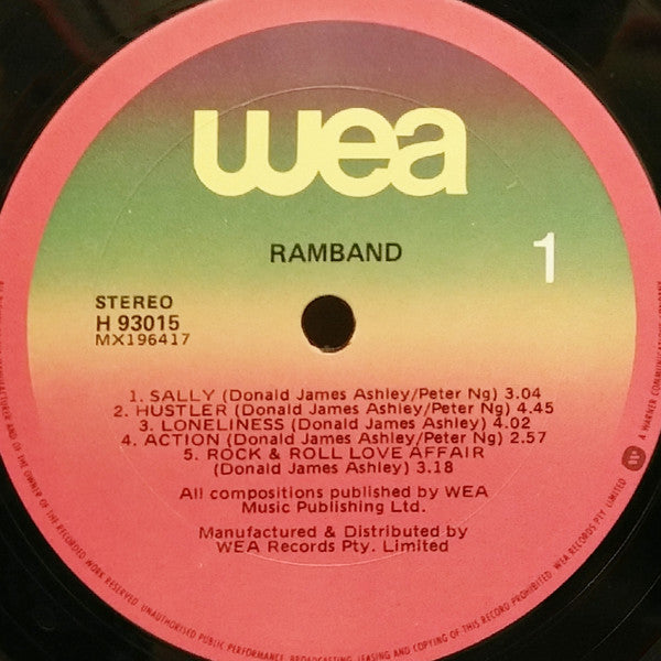 Ramband : Ramband (LP, Album, Emb)