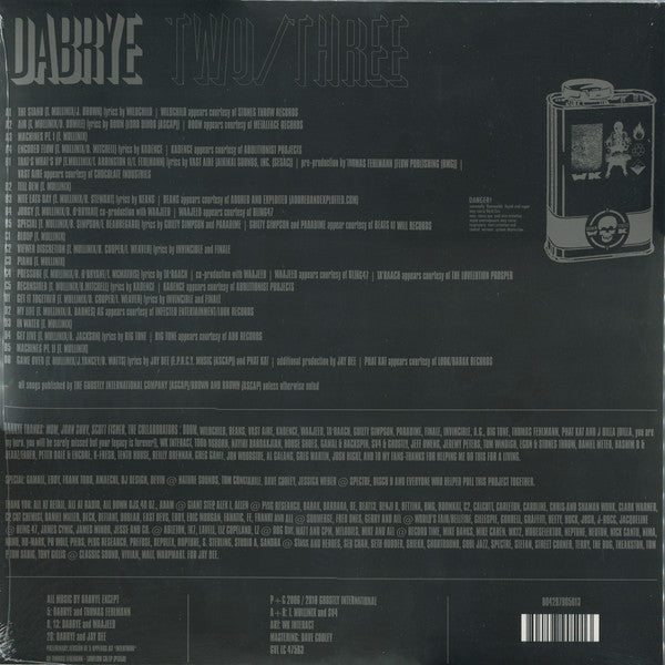 Dabrye : Two/Three (2xLP, Album, RE)