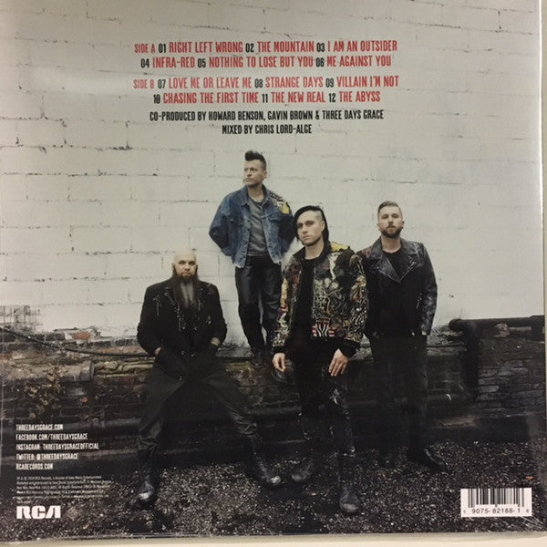 Three Days Grace : Outsider (LP, Album)
