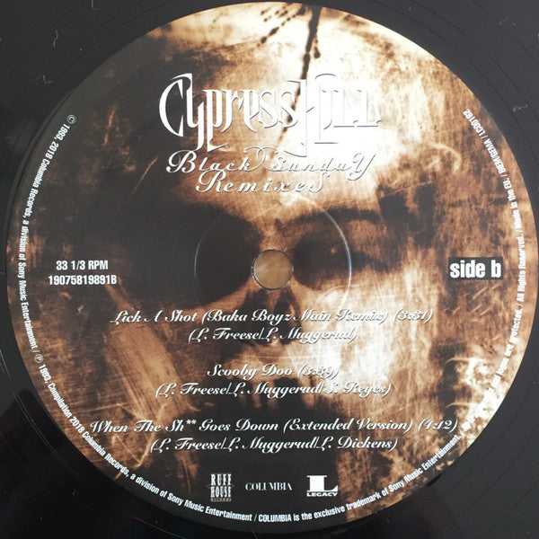 Cypress Hill : Black Sunday - Remixes (12", EP, RSD)