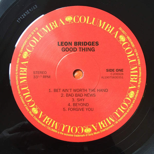 Leon Bridges : Good Thing (LP, Album, 180)